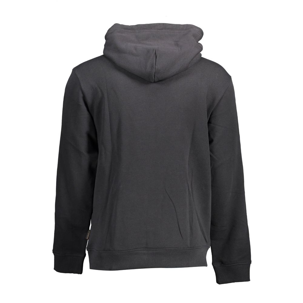 Napapijri Schwarzer Baumwollpullover für Männer